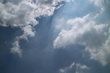Beautiful sky and clouds