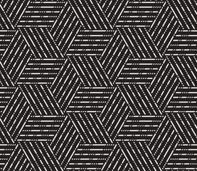 Vector seamless pattern. Modern stylish abstract texture. Repeating geometric tiles from striped elements i