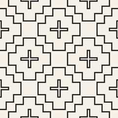 Seamless surface geometric design. Repeating tiles ornament background. Vector shapes pattern