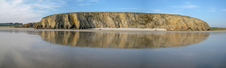 Sandstrand Kerloc'h zwischen Crozon und Camaret-sur-Mer in der Anse de Dinan