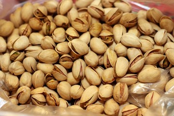 Toasted pistachios