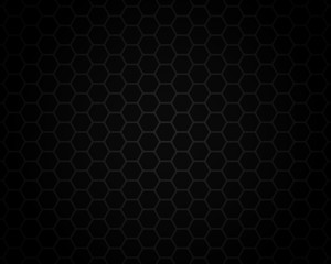 Metal hexagon pattern background 