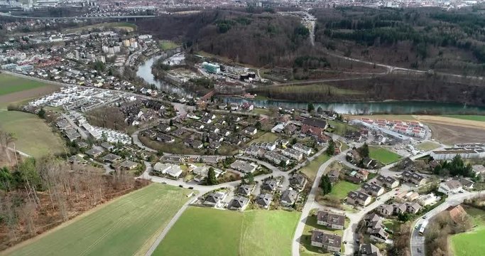 Flug &uuml;ber Herrenschwanden, Bern