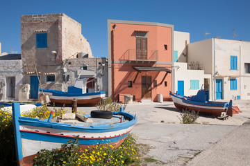 Punto Longa village, Favignana, Sicily © imagesef