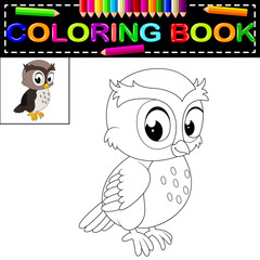 owl coloring book