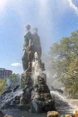 Obraz premium Bailey Fountain in New York City
