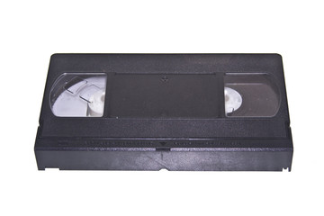 tape cassette isolated on white background