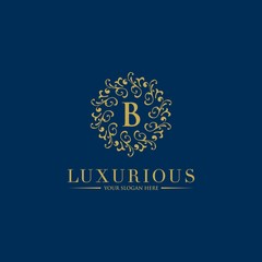 Luxury Logo template in vector for Restaurant, Royalty, Boutique, Cafe, Hotel, Heraldic, Jewelry, Fashion and other vector illustration