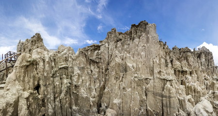 Valle de la luna in Bolivia