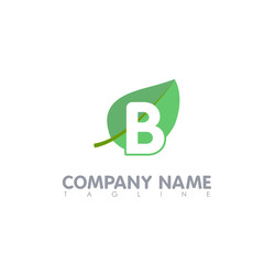 B LOGO MODERN TEMPLATE