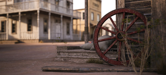 far west background