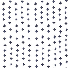 Crosses on a white background. Watercolor seamless pattern.