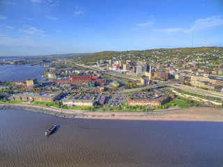 Duluth and Lake Superior in Summertime