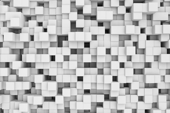 3d cubes Abstract Background 