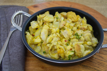 poêlée de poissons