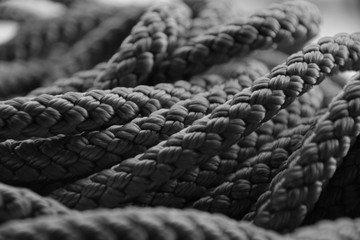 texture of the rope 