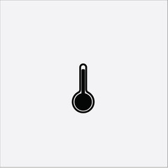 Thermometer vector icon