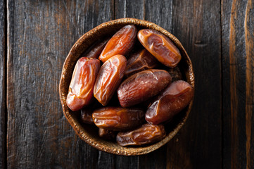 dried dates fruit (Date palm)