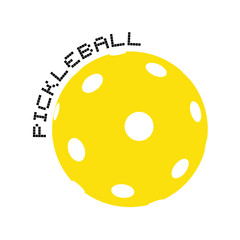 Pickleball symbol design