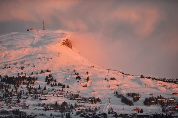 Foto op Plexiglas Skigebiet Skeikampen  © herculaneum79