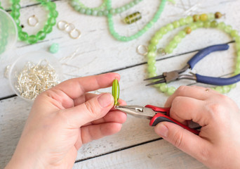 making jewelry at home
