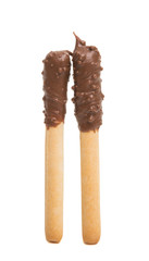 stick with chocolate glaze