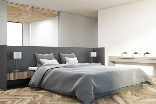 Modern bedroom interior