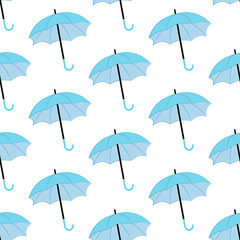 Fototapeta na wymiar Umbrella seamless pattern