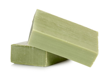 green soap bars