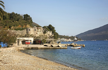 Fototapeta na wymiar View of Herceg Novi. Montenegro