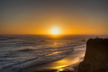 Fototapeta na wymiar Sunset Cliff