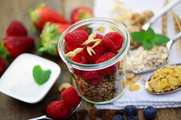 Früchte Glas