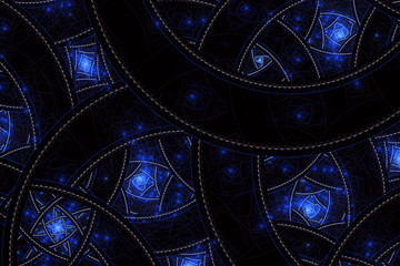 abstract fractal background, spiral