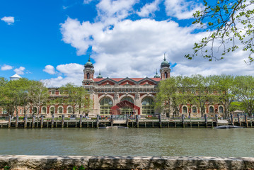 New York City, NY USA - 05/01/2015 - New York City Ellis Island Registration Building

