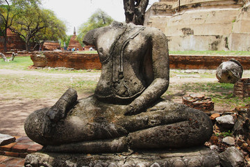 Fototapeta na wymiar Wat Phra Si Sanphet, Ayutthaya, Thailand