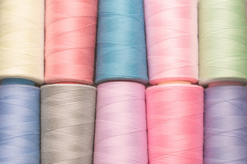 Colored thread background