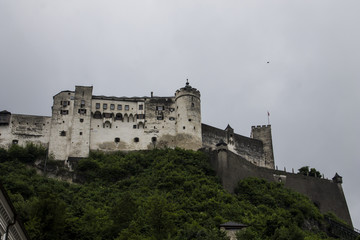 Obraz premium Hohenwerfen castle in Austria