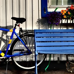 Bike window bench