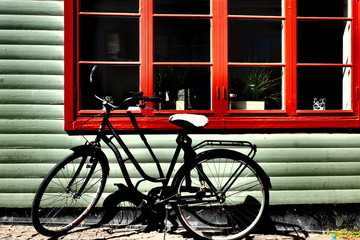 Bike and window