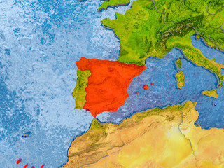 Map of Spain