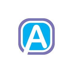 square with a letter