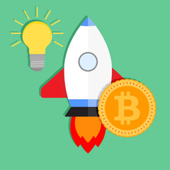 Startup startup ideas, bitcoin investments in ICO