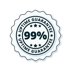 99% Uptime Guarantee illustration