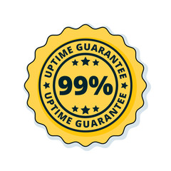 99% Uptime Guarantee illustration