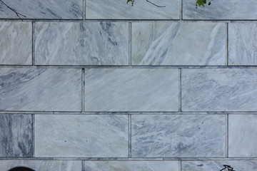 Old marble floor pavement
