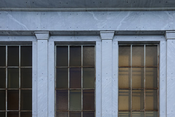 Fototapeta na wymiar Retro vintage house windows