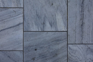 Old marble floor pavement