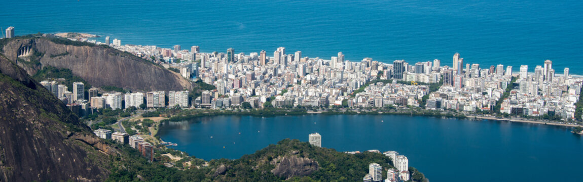 Views from the Christ, Rio de Janeiro, Brazil