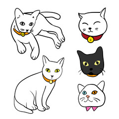 cats character design