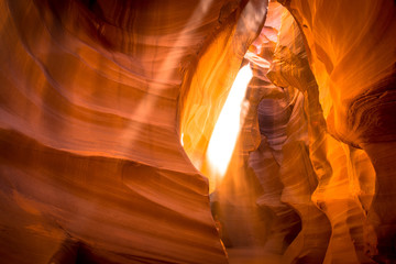 Hicking through a slot canyon